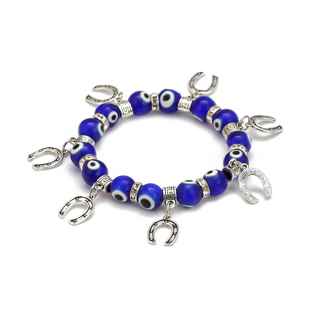 Pulsera De Cristal De Ojo De Diablo al por mayor